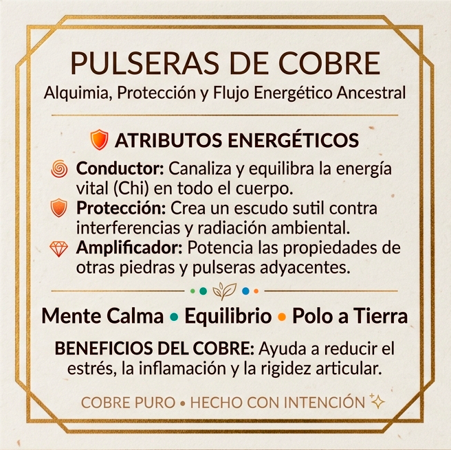 Pulsera de Cobre Puro