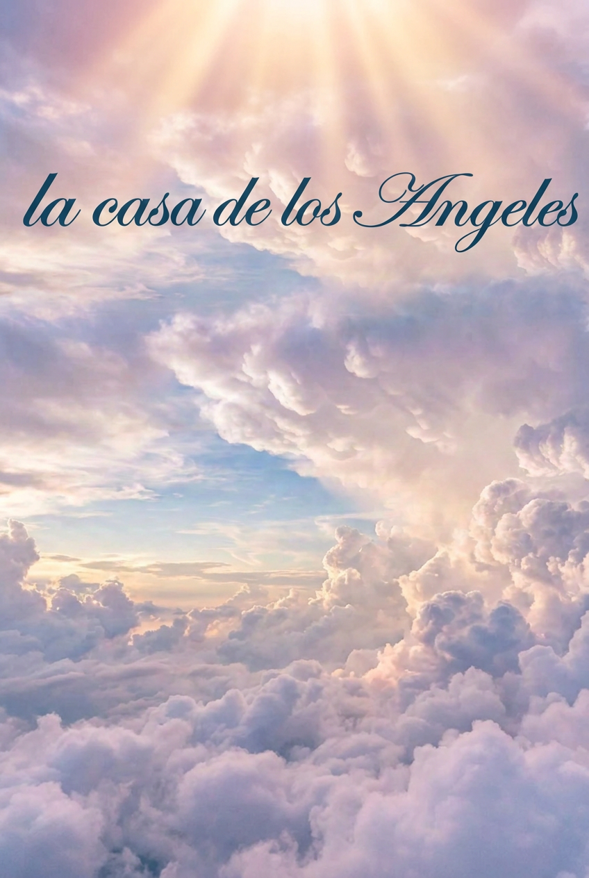 Letras junto al borde superior del fondo de nubes